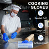 100 Pcs Disposable Nitrile Gloves, Latex-Free & Powder-Free Non-Sterile Food Safe Cleaning Glove